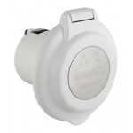 32A Easy Lock Watertight Glass-Filled Polyester Contour Inlet with Stainless Steel Trim Part # 6343EL-BX